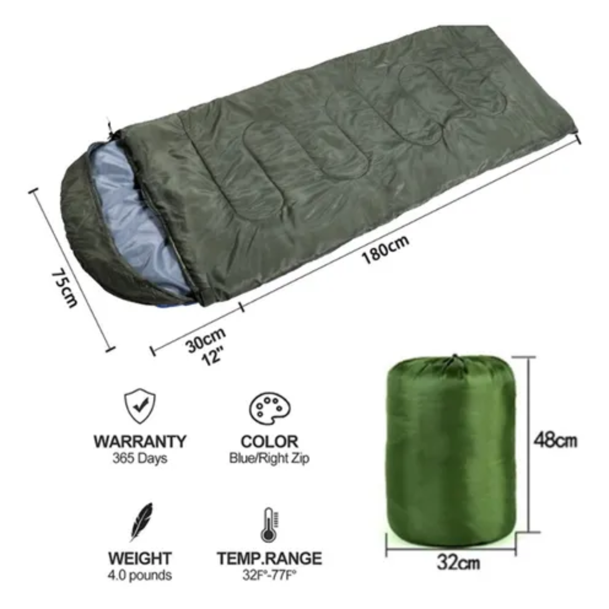 Miniatura 2 de Saco De Dormir Ultra Ligero